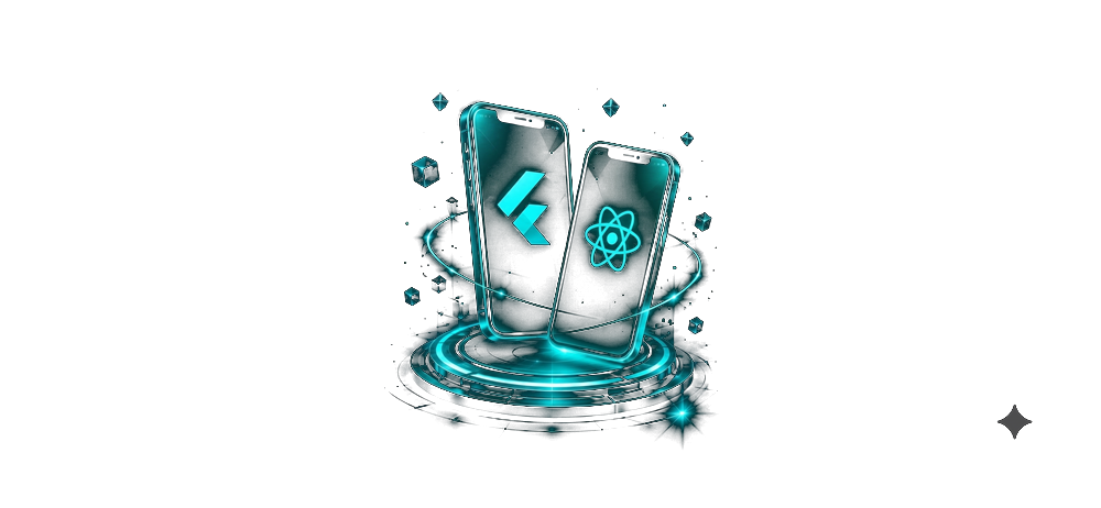 Hybrid app development illustration
