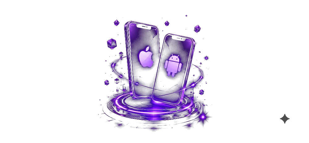 Native app development illustration